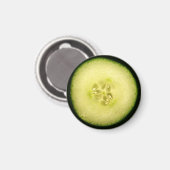 Cucumber Slice Neuheit Küche Kühlschrankmagnet (Vorderseite/Rückseite)