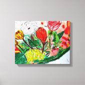 Cucumber Stretched Canvas Print Leinwanddruck (Vorderseite)