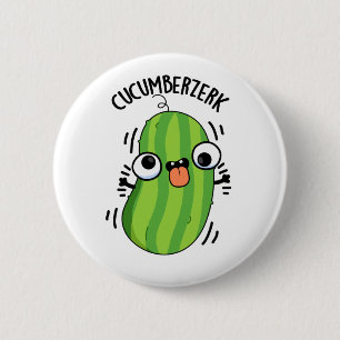 Cucumberzerk Funny Berzerk Cucumber Pub Button