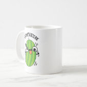 Cucumberzerk Funny Berzerk Cucumber Pub Kaffeetasse (Vorderseite Links)