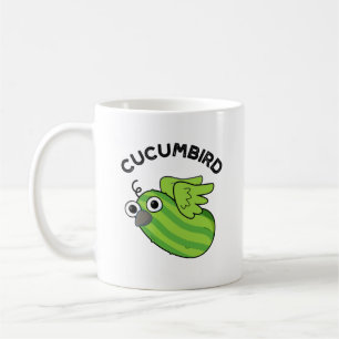 Cucumbird Funny Veggie Cucumber Pun Kaffeetasse