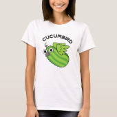 Cucumbird Funny Veggie Cucumber Pun T-Shirt (Vorderseite)