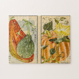 Cucurbita pepo - Seikei Zusetsu Puzzle