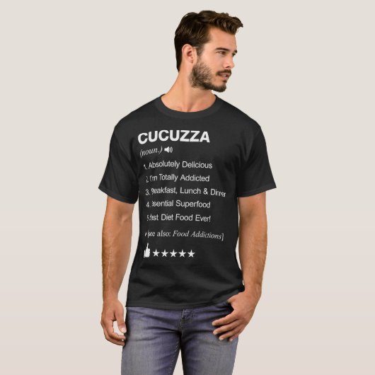 Cucuzza Definition: Backwaren  T-Shirt (Vorne ganz)
