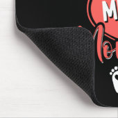 Cud Is Promoting Me To Mommy Valentines Pregnanc Mousepad (Ecke)