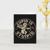 Cud Is Stud Hate Valentines Anti Valentine Stud Cu Karte (Gelbe Blume)