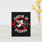 Cud Is Stud Hate Valentines Anti Valentine Stud Cu Karte (Gelbe Blume)