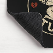 Cud Is Stud Hate Valentines Anti Valentine Stud Cu Mousepad (Ecke)