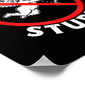 Cud Is Stud Hate Valentines Anti Valentine Stud Cu Poster (Ecke)