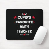Cud S Favorite Math Teacher Valentine S Day Man Mousepad (Mit Mouse)