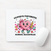 Cud’s Favorite School Registrar Valentines Funny C Mousepad (Mit Mouse)
