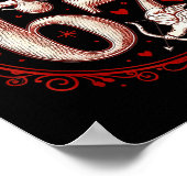 Cud Says 67 Funny 6 7 Six Seven Meme Slang Valenti Poster (Ecke)