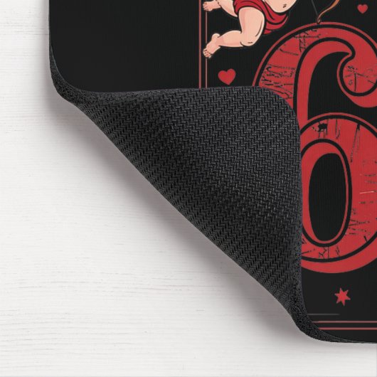 Cud Says 67 Funny 6 7 Valentine Couple Matching Si Mousepad (Ecke)