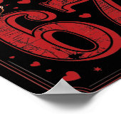 Cud Says 67 Funny 6 7 Valentine Couple Matching Si Poster (Ecke)