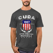 Cuda amerikanischer Muskel-T - Shirt 1967 (Vorderseite)