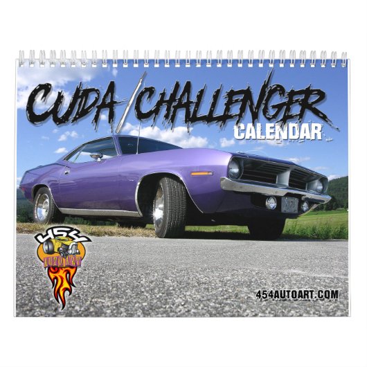 Cuda / Challenger Kalender (Titelbild)