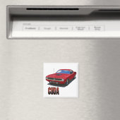 Cuda Coupe 1970 Magnet (In Situ (Geschirrspüler))