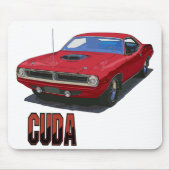 Cuda Coupe 1970 Mousepad (Vorne)