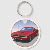 Cuda Coupe 1970 Schlüsselanhänger (Vorderseite)