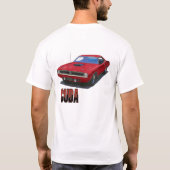 Cuda Coupe 1970 T-Shirt (Rückseite)