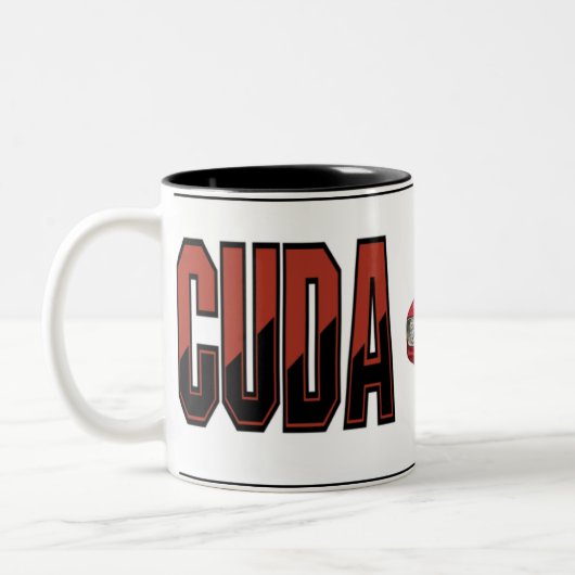 Cuda Coupe 1970 Zweifarbige Tasse (Links)