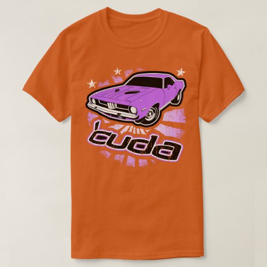 CUDA Plum Crazy T-Shirt (Design vorne)