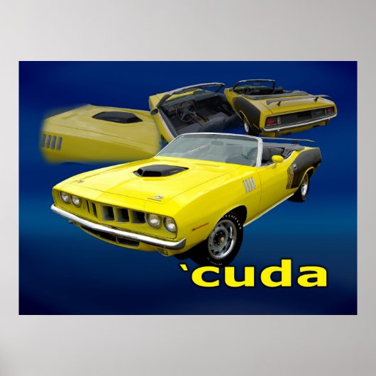 Cuda Poster (Vorne)