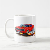 Cuda Rot-Auto 1970 Kaffeetasse (Links)