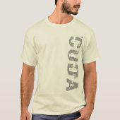 Cuda Vert Logo-Shirt T-Shirt (Vorderseite)