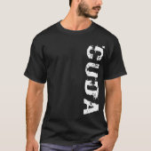 Cuda Vert Logo-T-Shirt T-Shirt (Vorderseite)