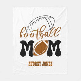 Cudded Football Mama Fleecedecke