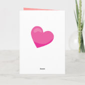 Cudded Foxes Valentinstag für Ehefrau Feiertagskarte (Rückseite)