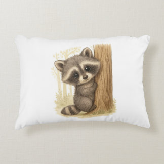 Cuddle Buddy Raccoon Dekokissen