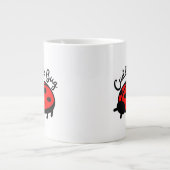 Cuddle Bug Ladybug | Niedliches und gemütliches De Jumbo-Tasse (Vorderseite)