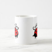 Cuddle Bug Ladybug | Niedliches und gemütliches De Kaffeetasse (Mittel)
