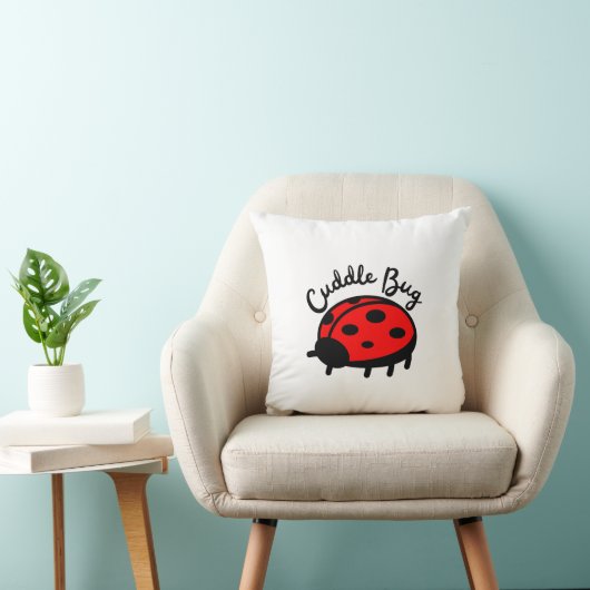 Cuddle Bug Ladybug | Niedliches und gemütliches De Kissen (Stuhl )