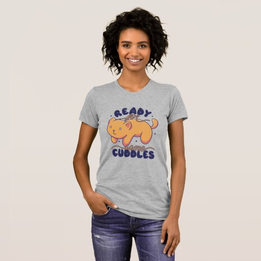 Cuddle Cat T-Shirt (Vorne ganz)