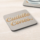 Cuddle Cores Getränkeuntersetzer (Linke Seite)