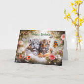 Cuddle Cubs Karte (Gelbe Blume)