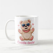 Cuddle Dealer – Sweet Teddy Bear Mug Kaffeetasse (Links)
