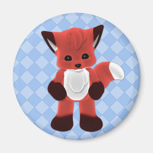 Cuddle Fox Toon Magnet (Vorne)
