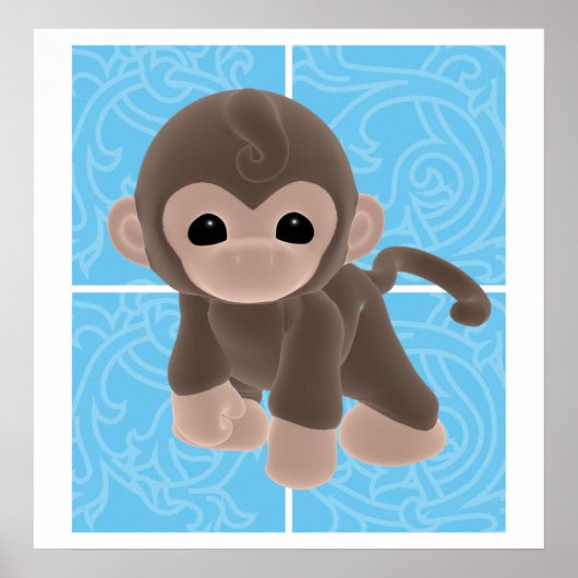 Cuddle Monkey Poster (Vorne)