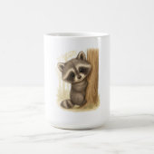 Cuddle Peek Raccoon Kaffeetasse (Mittel)