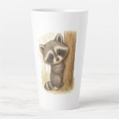Cuddle Peek Raccoon Milchtasse (Vorderseite)