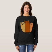 Cuddle Puddle of Cats Sweatshirt (Vorne ganz)