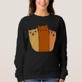 Cuddle Puddle of Cats Sweatshirt (Vorderseite)