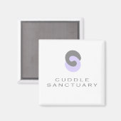 Cuddle Sanctuary Magnete Magnet (Vorderseite/Rückseite)