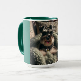 Cuddle Season Miniature Schnauzer Tasse