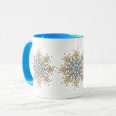 Cuddle Season Snowflake Tasse (Vorderseite Links)