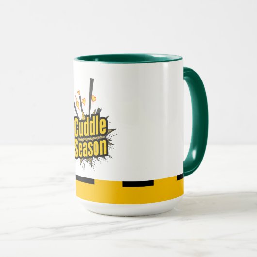 Cuddle Season Tasse Comic Style (VorderseiteRechts)